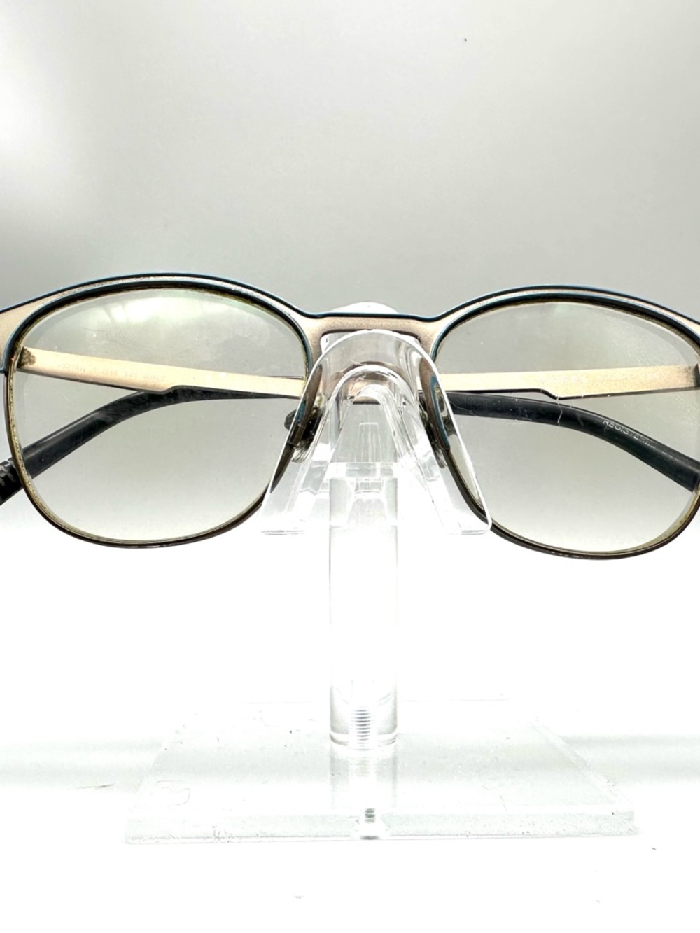 Morel France 40213N Grey Black Eyeglasses Frames 51-19-145 GN12 Mens Womens